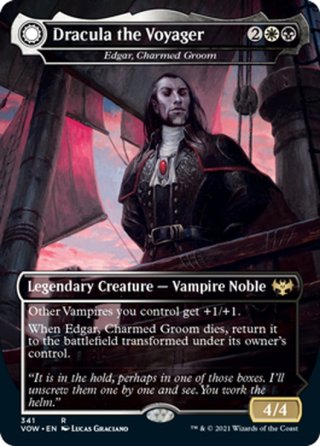 MTG エドガー・マルコフ ショーケースfoil 1枚 英)エドガー・マルコフ / Edgar Markov ☆ショーケース枠☆(牙