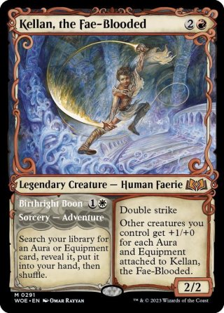 □メルカリ便□ Mtg フェイの血筋のケラン 英語FOIL 3枚セット
