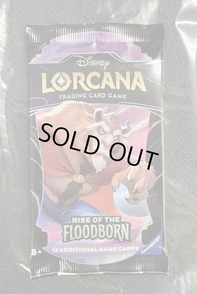 画像1: Disney Lorcana「Rise of the Floodborn」(1パック・12枚入)[Disney Lorcana(ロルカナ)新古品] (1)