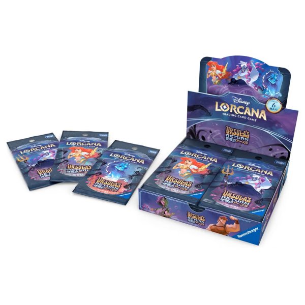 画像1: 逆襲のアースラ　ディズニー・ロルカナ・TCG(1BOX・16パック入)[ロルカナ新品] (1)