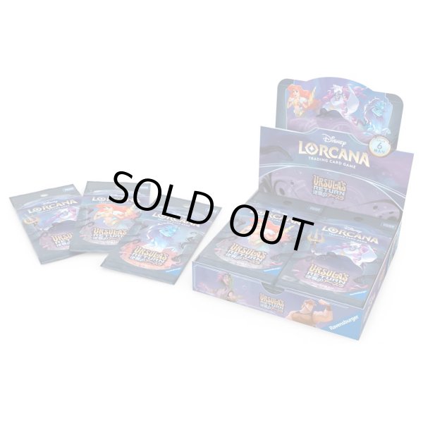 画像1: ★SALE★逆襲のアースラ　ディズニー・ロルカナ・TCG(1BOX・16パック入)[ロルカナ新品] (1)