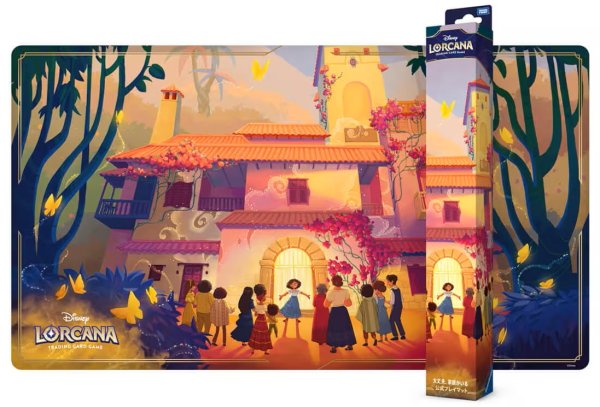 画像1: 公式プレイマット「大丈夫、家族がいる」ディズニー・ロルカナ・TCG(1個)[ロルカナ新品] (1)