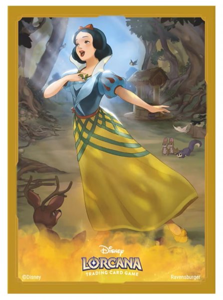 画像1: 公式カードスリーブ「白雪姫 井戸に願いを」ディズニー・ロルカナ・TCG(1個)[ロルカナ新品] (1)