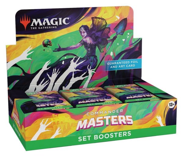 画像1: MAGIC The Gathering　統率者マスターズ　セット・ブースター　英語(1BOX・24パック入)[新品商品] (1)