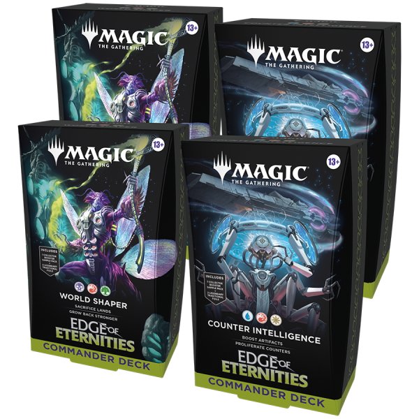 画像1: 【予約商品・全額前金制】【7/24(金)出荷分】MAGIC The Gathering　久遠の終端　統率者デッキ 2種セット　英語 (2種1個ずつ) [新品商品] (1)