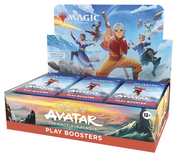 画像1: アバター 伝説の少年アン プレイ・ブースター 英語　MAGIC The Gathering(1BOX・30パック入)[新品商品] (1)