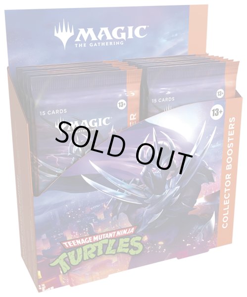 画像1: 【予約商品・全額前金制】【2/27(金)出荷分】ミュータント タートルズ コレクター・ブースター 英語 MAGIC The Gathering(1BOX・12パック入)[新品商品] (1)