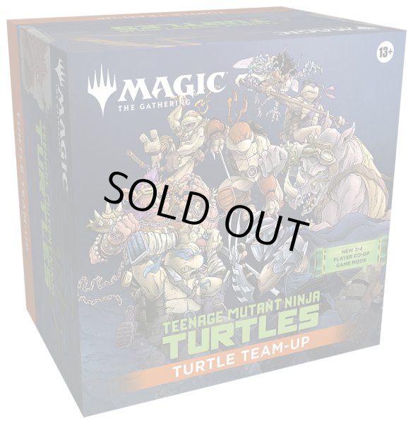 画像1: 【予約商品・全額前金制】【2/27(金)出荷分】ミュータント タートルズ Turtle Team-Up 英語 MAGIC The Gathering(1個)[新品商品] (1)