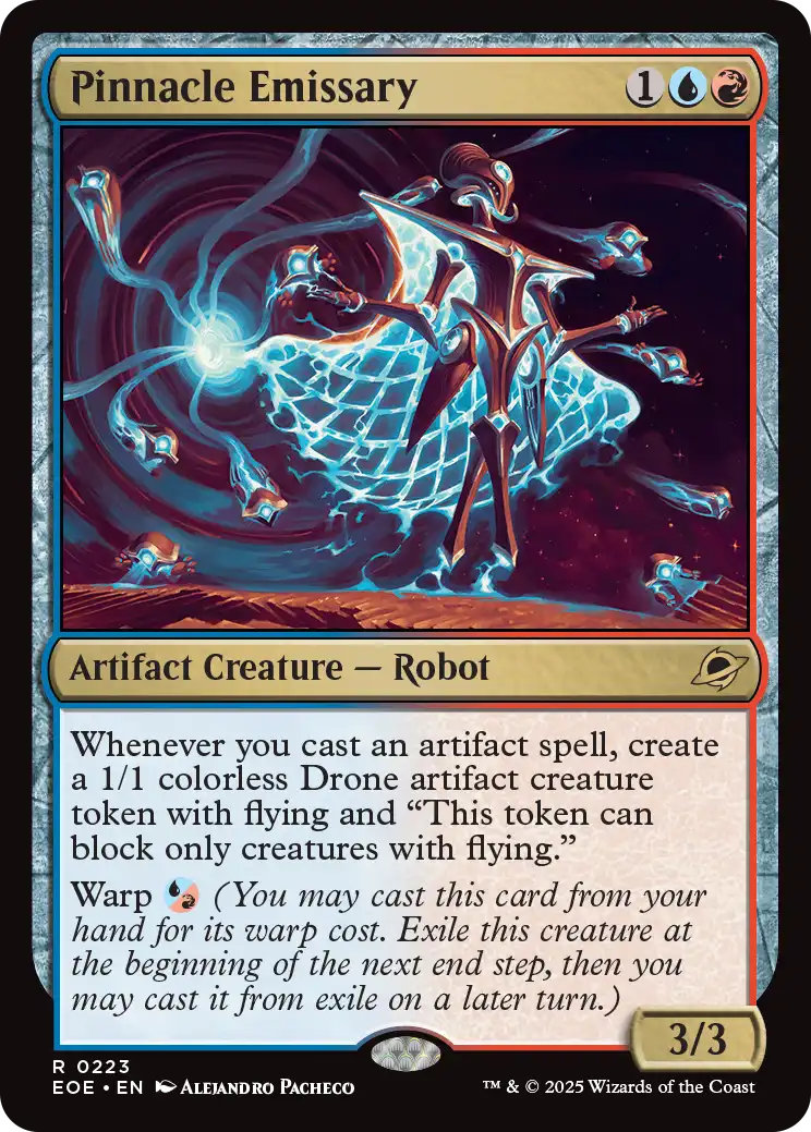 ピナクルの特使　通常foil 3枚セット　MTG MTG ピナクルの特使/Pinnacle Emissary 通常 foil日本語 - メルカリ