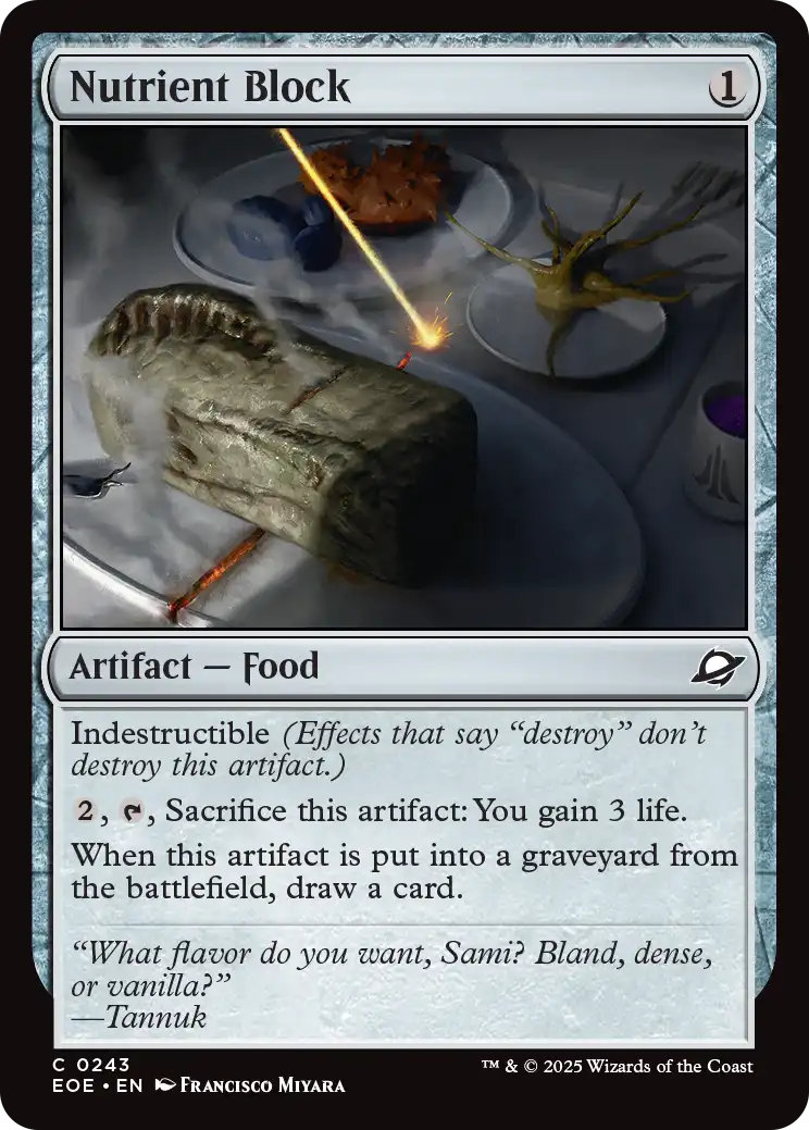 ENG】ブロック型栄養食/Nutrient Block[MTG_EOE_0243_C